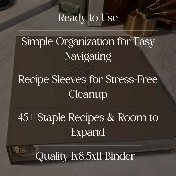 Kitchen Blessing - Cookbook + Stress-free Kitchen Foundation